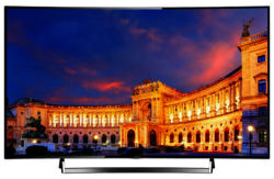 Hisense 55 inch 4K UHD Curved Smart TV - Black/Silver